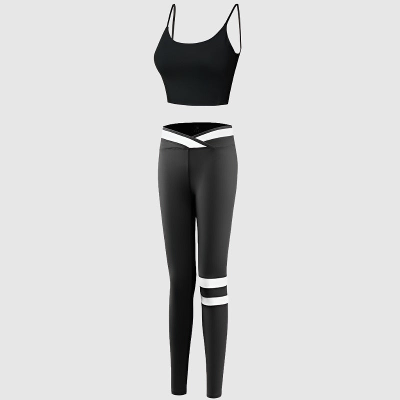 leggings and sport bra set D