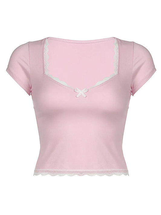 sweetheart neck t shirt
