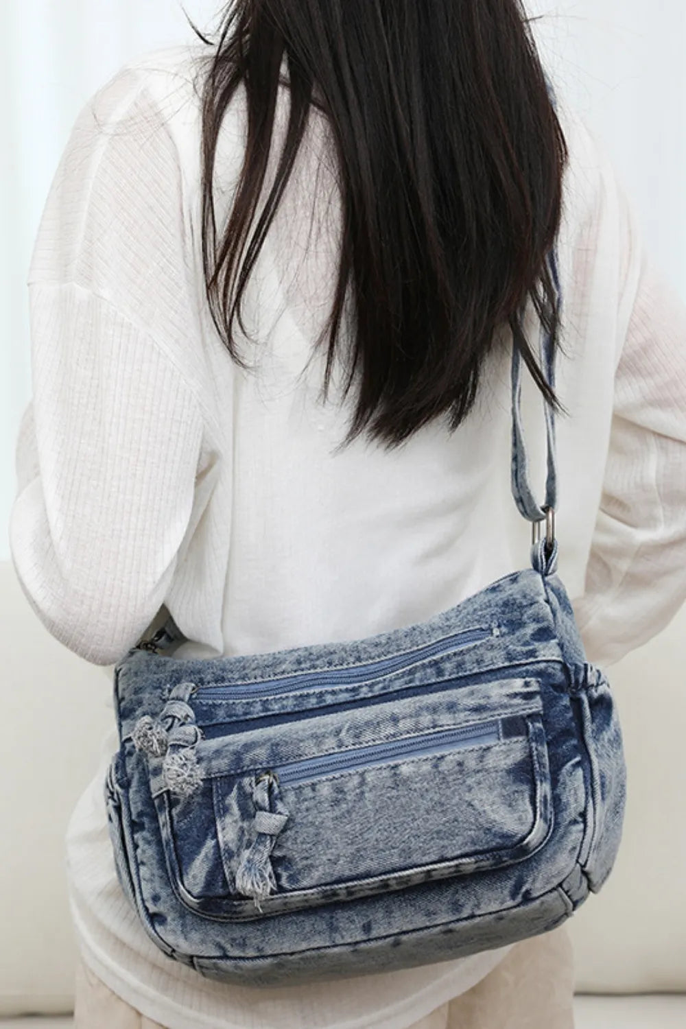 denim handbag for ladies