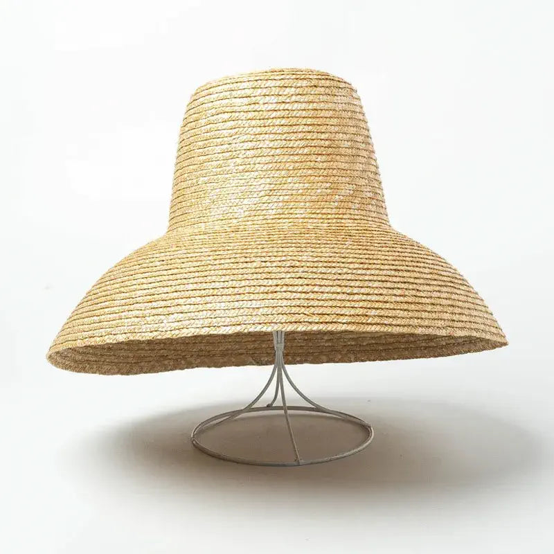 Straw Hat For Beach Beige