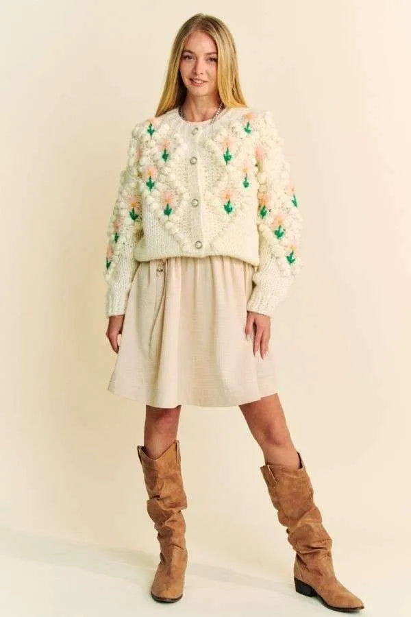 floral cardigan women