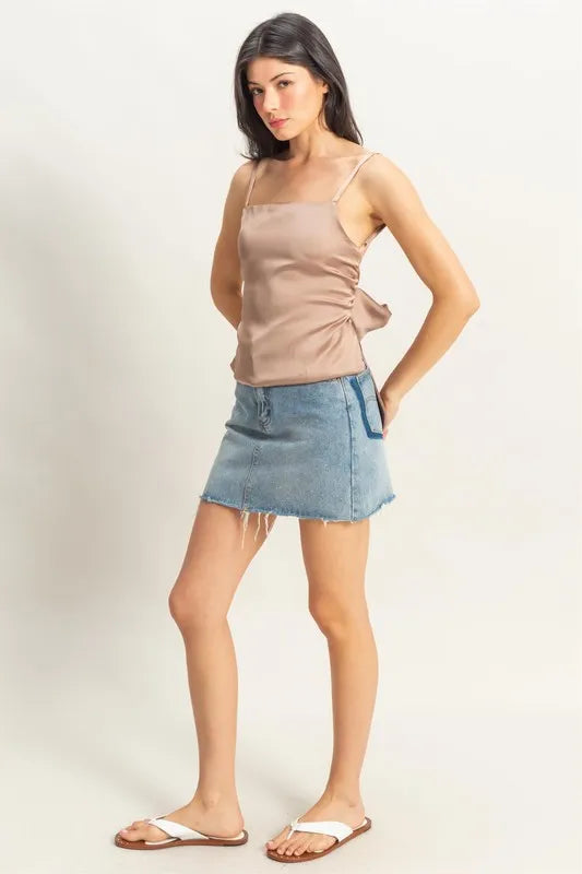 camisole satin top