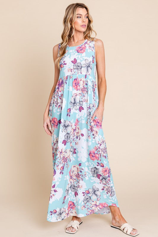 maxi dress with pockets