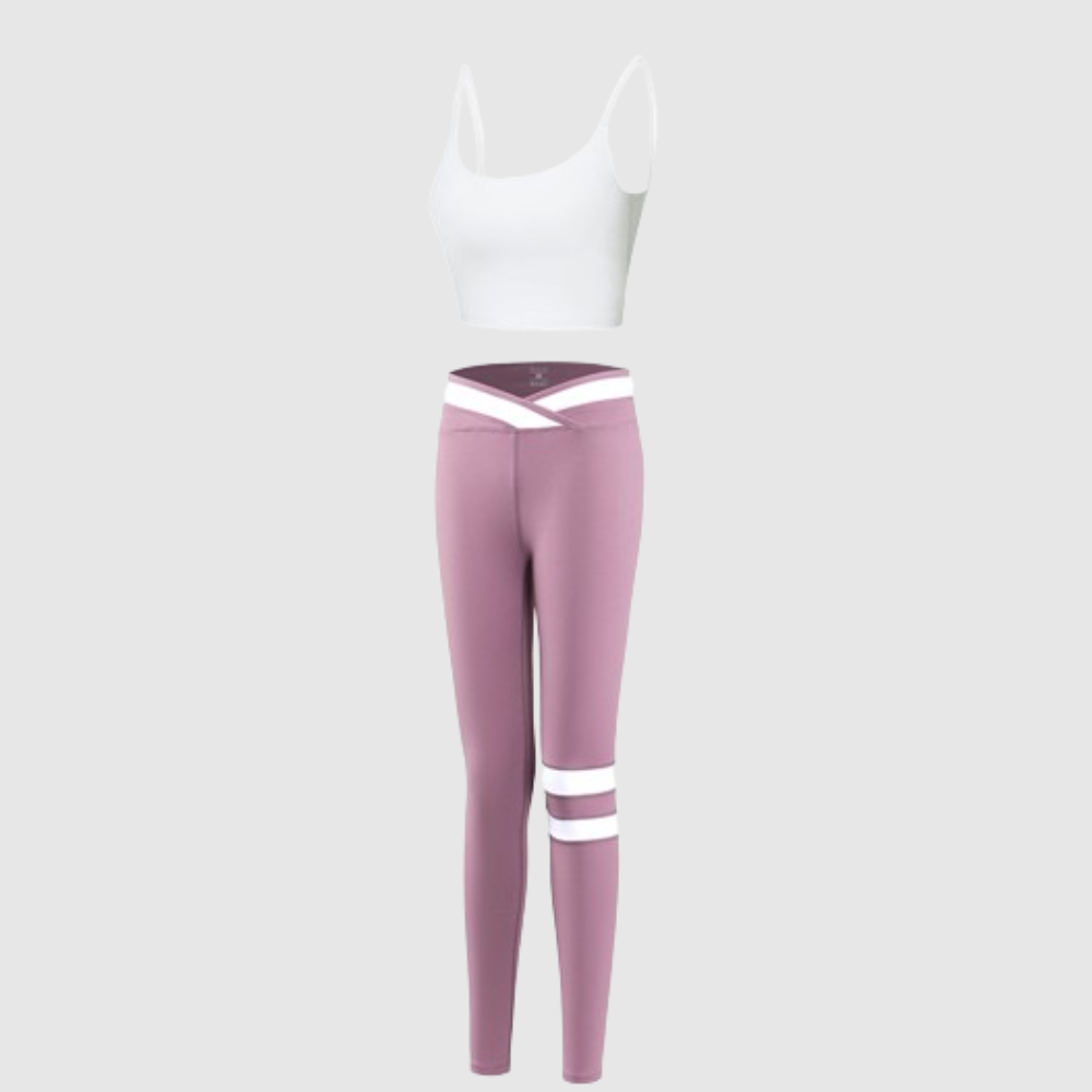 leggings and sport bra set C
