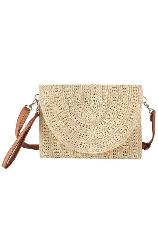 straw bag crossbody