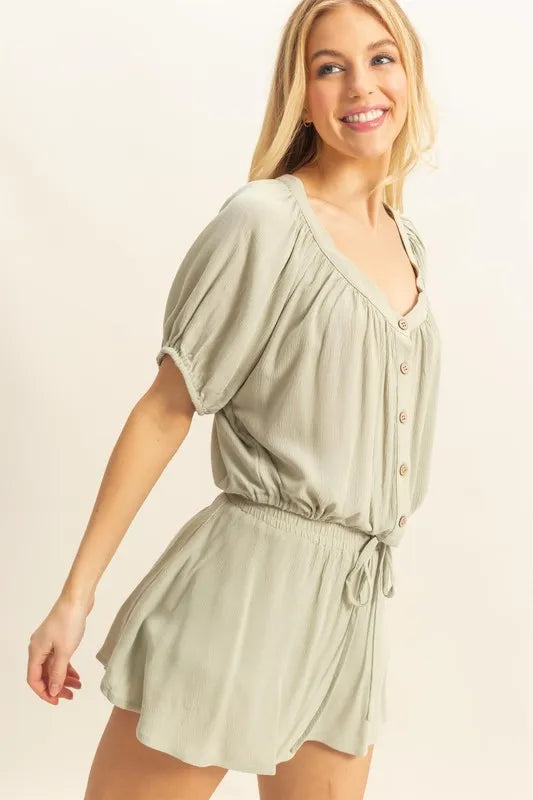 top and mini skirt set